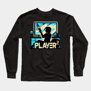 Player Two Couple Matching Video Game Long Sleeve T-Shirt